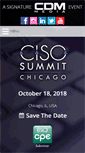 Mobile Screenshot of cisochicagosummit.com